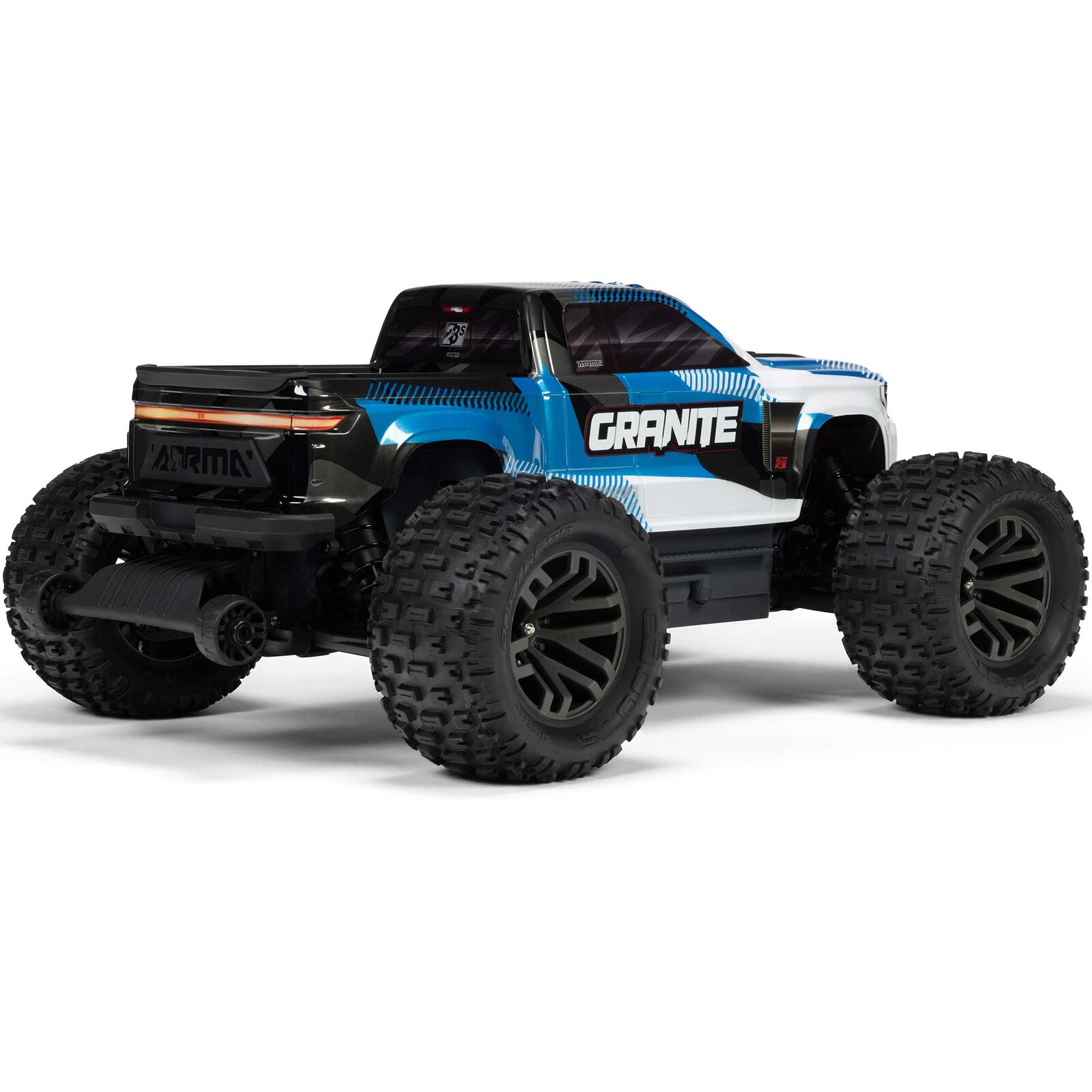 1/10 GRANITE 223S DSC 4X4 RTR Brushless Monster Truck Blue - immagine 2
