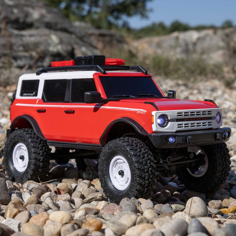 1/24 SCX24 Ford Bronco Heritage Edition 4X4 RTR Brushed Rock Crawler - immagine 2
