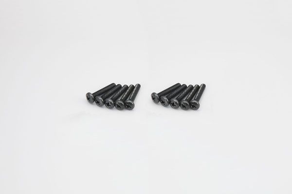 Viti a Testa Bombata Metallo M4x15mm (10) Kyosho