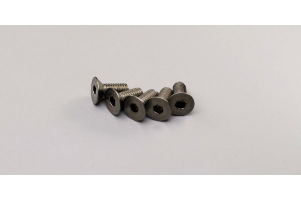 Viti Testa Svasata Titanio M4x10mm (5) Kyosho