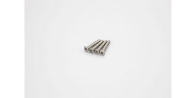 Viti TP Titanio Testa Svasata M4x25mm (4) Kyosho