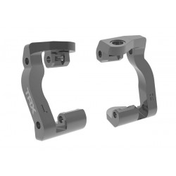 Blocchetti Caster "C" In Alluminio 6061-T6 Dx E Sx - Titanio Scuro