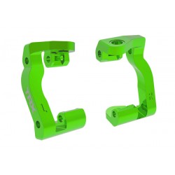 Blocchetti Caster "C" In Alluminio 6061-T6 Dx E Sx - Verdi