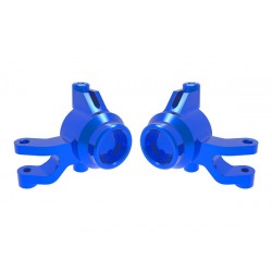 Blocchetti Sterzo In Alluminio 6061-T6 Dx E Sx - Blu