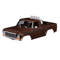 Carrozzeria Ford F-150 1:18 In ABS, Completa Di Accessori E Agganci Clipless - Verniciata Marrone