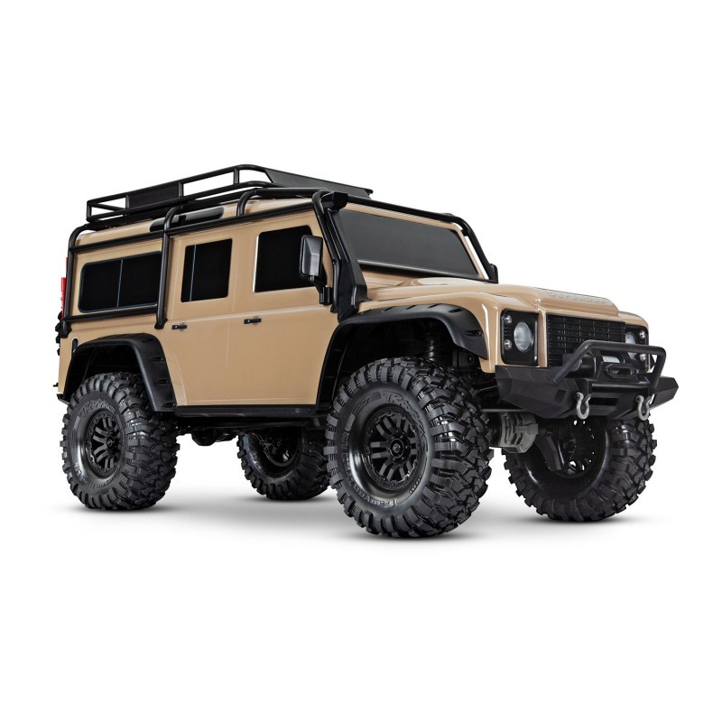 Traxxas Land Rover Defender TRX-4 1:10 4x4 Scale & Trail Crawler RTR - Sabbia