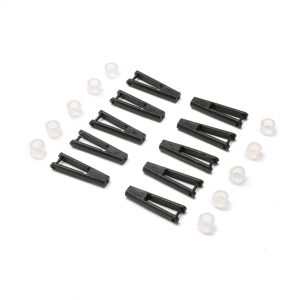 Clevis Set: 4-Site Biplane/Eratix Flat Foamy