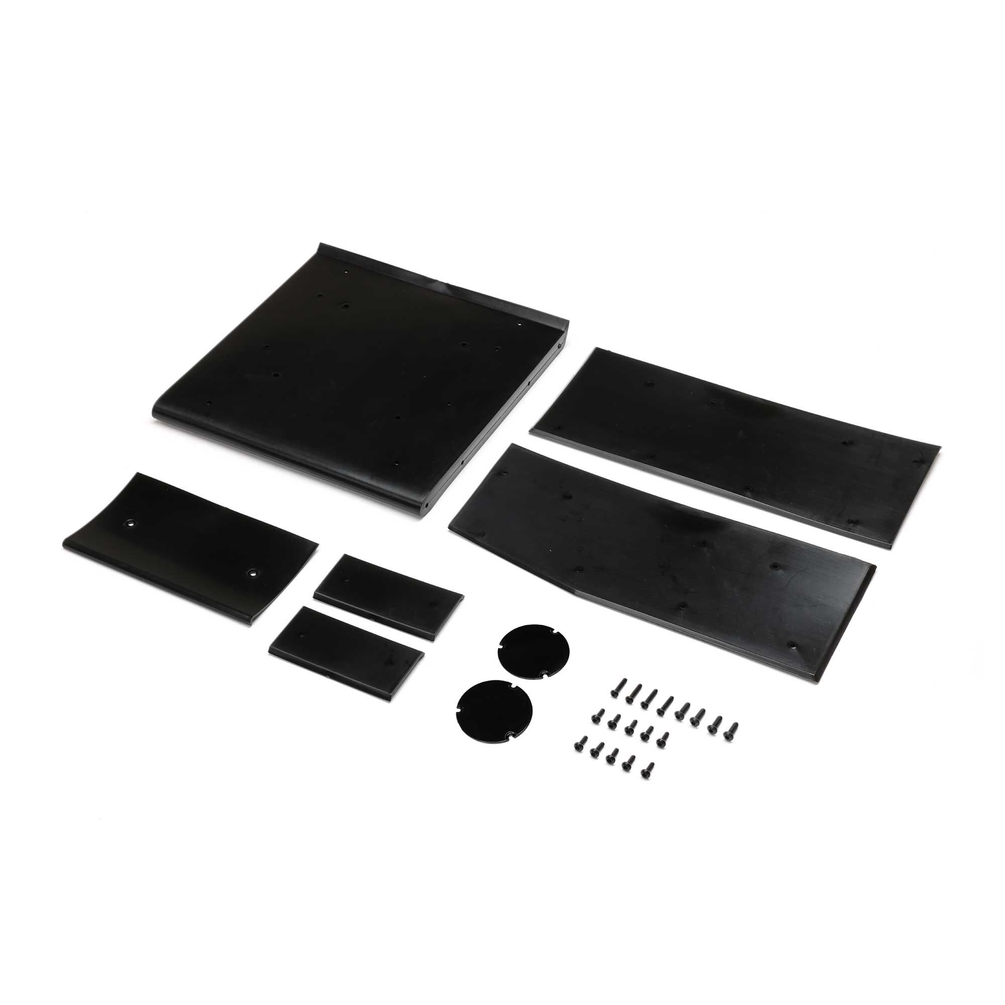 Wing Panel Set Black: 22S Sprint