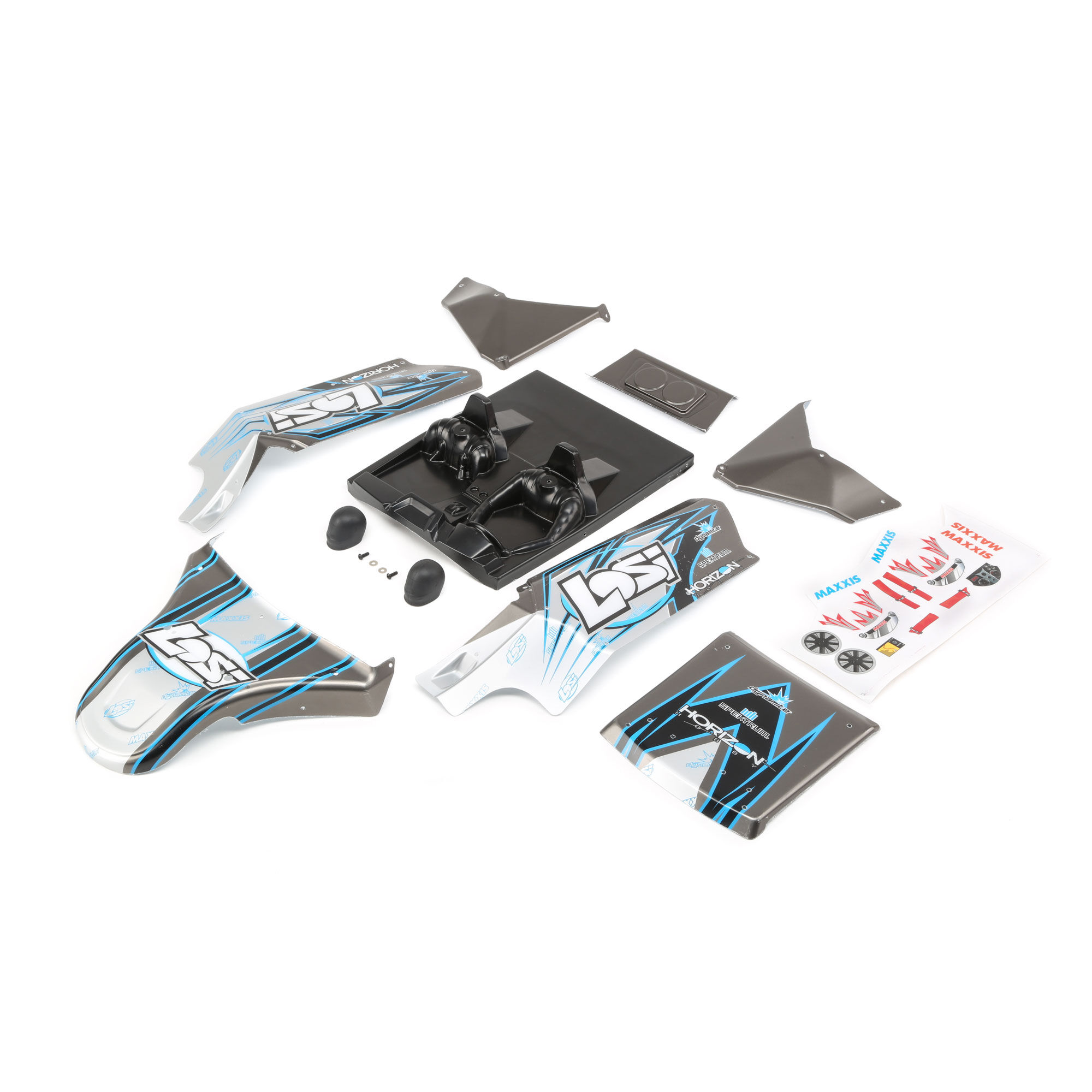 1/5 Screened Body Set Grey: DBXL-E