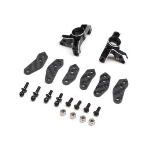Spindle Set Aluminum Black: 22S Sprint