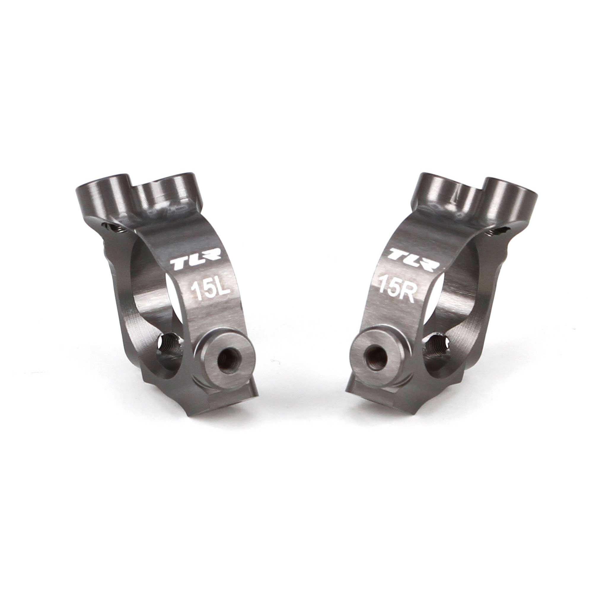 Castor Block Set 15 degrees Aluminum: 22-4