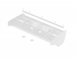 XRAY 353517 WICKERBILL REAR WING - WHITE