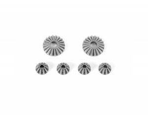XRAY 355031 STEEL DIFF BEVEL & SATELLITE GEARS - V2 2 + 4 PZ