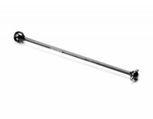 XRAY 355627 REAR CENTRAL CVD DRIVE SHAFT 115 MM - HUDY SPRING STEEL