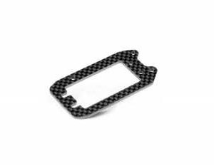 XRAY 356107 XB8E/GTXE/XT8E SADDLE PACK GRAPHITE SERVO HOLDER