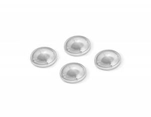 XRAY 358084-S SHOCK RUBBER MEMBRANE BOTTOM RIBBED - SOFT 4 PZ