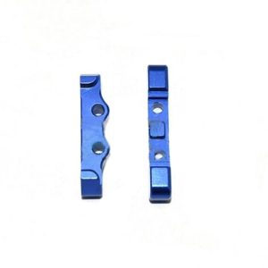 Supporto barra posteriore in alluminio blu per Losi Mini-T 2.0 (2 pz)