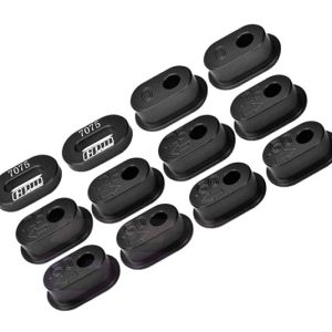 Set tendicatena in alluminio nero per PROMOTO-MX RTR (sostituisce FXR-LOS06000/6002)