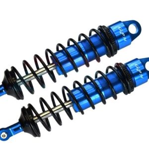 Ammortizzatori anteriori 128 mm con stelo 6 mm in alluminio 6061-T6 blu per TRX Sledge