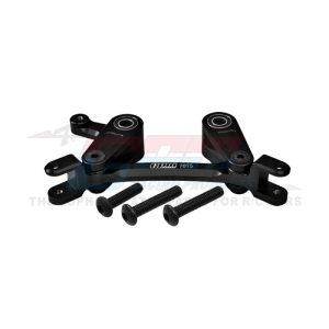 Set sterzo in alluminio nero per ARRMA Granite/Big Rock/Senton e Typhon 1/8