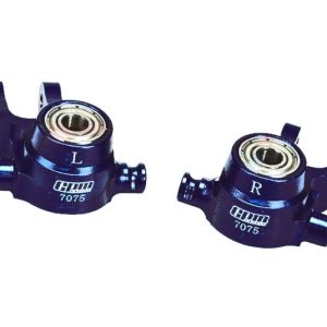 Set sterzo in alluminio anodizzato con cuscinetti per TRX Slash/Stampede/Rustler/Hoss/Rally 4x4