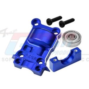 Coperchio posteriore trasmissione in alluminio blu GPM TRX X-Maxx / XRT