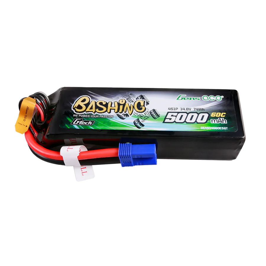 Batteria 5000mAh 14.8V 60C 4S 1P Batteria Lipo con EC5