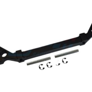 Assale anteriore con perni, E-clips e boccole per Tamiya King Hauler / Globe Liner