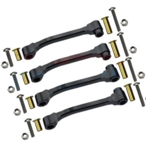 Bracci radius in lega con boccole e controdadi per Tamiya King Hauler / Globe Liner / Ford Aeromax