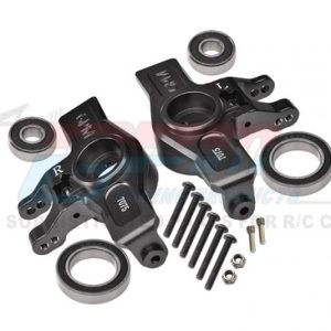 Leva sterzo anteriore in alluminio nero GPM TRX UDR