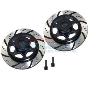 esagono ruota in alluminio con design disco freno per Axial RBX10