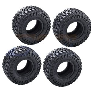 Pneumatici SLVR Grip 1.0 con inserti 50,8x22,8mm (4 pz) per TRX-4M / SCX24