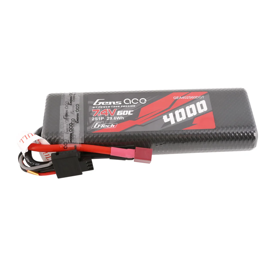 Gens Ace batteria lipo 7.4V - 4000mAh - GEA402S60DGT