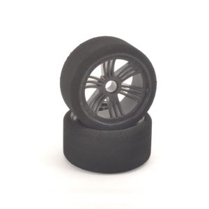 CONTACT WGT/GT10 con cerchio nero 40° anteriore Ruote in Spugna