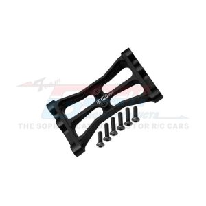 Rinforzo collegamento telaio in alluminio nero per TRX-4 Defender / TRX-6