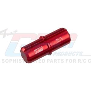 Albero slipper in alluminio 7075 rosso per modelli ARRMA 3S/4S