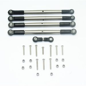 Tiranti regolabili in acciaio inox per ARRMA 1/8 Kraton/Talion/Outcast/Notorious (25 pz)