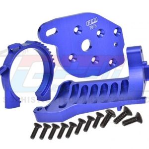 Supporto motore in alluminio blu per TRX Maxx