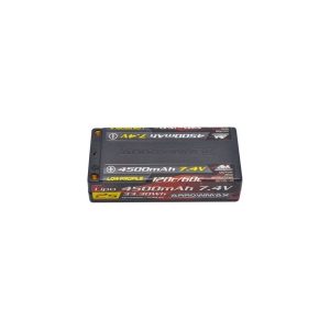AM Lipo 4500mAh 2S Shorty Low Profile - 7.4V 60C Continuous ARROWMAX