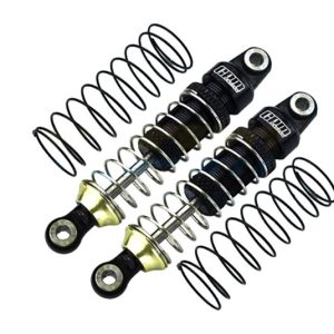 Ammortizzatori in alluminio 6061-T6 52mm neri con molle anteriore/posteriore per TRX-4M
