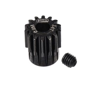 Pignone motore 14T 32DP (M0.8) in acciaio 40Cr foro 5mm