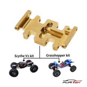 LCG Brass Skid plate FURITEK Skids - Rock Crawler