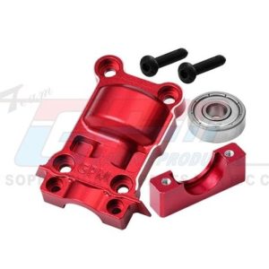 Copertura Posteriore Trasmissione in Alluminio Rosso per TRX X-MAXX XRT