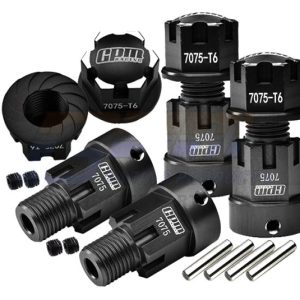 esagono ruota +20 mm in alluminio per Axial SCX6 Jeep JLU Wrangler