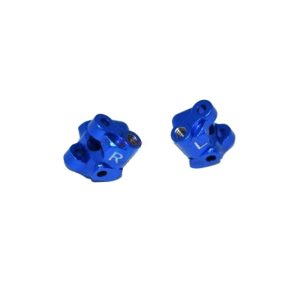 C-Hub anteriori in alluminio blu per Losi Mini-T 2.0 (2 pz)