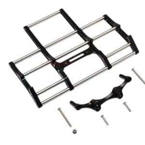 Paraurti anteriore in alluminio per Tamiya Mercedes-Benz 56348 con viti inox