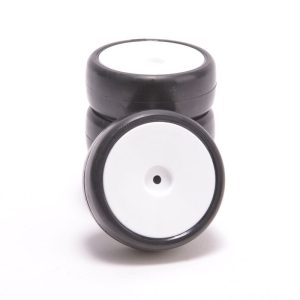 CONTACT 1:10 E-TW con cerchio Pre-Glued Tarmac Spec (4) f/r