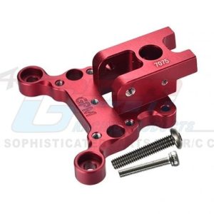 Supporto barra superiore telaio anteriore in alluminio rosso per ARRMA 6S