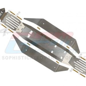 Set protezioni chassis in acciaio inox lightweight GPM Traxxas XRT