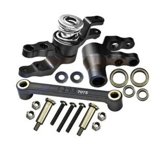 Set sterzo completo in alluminio nero per TRX Maxx e Maxx Slash